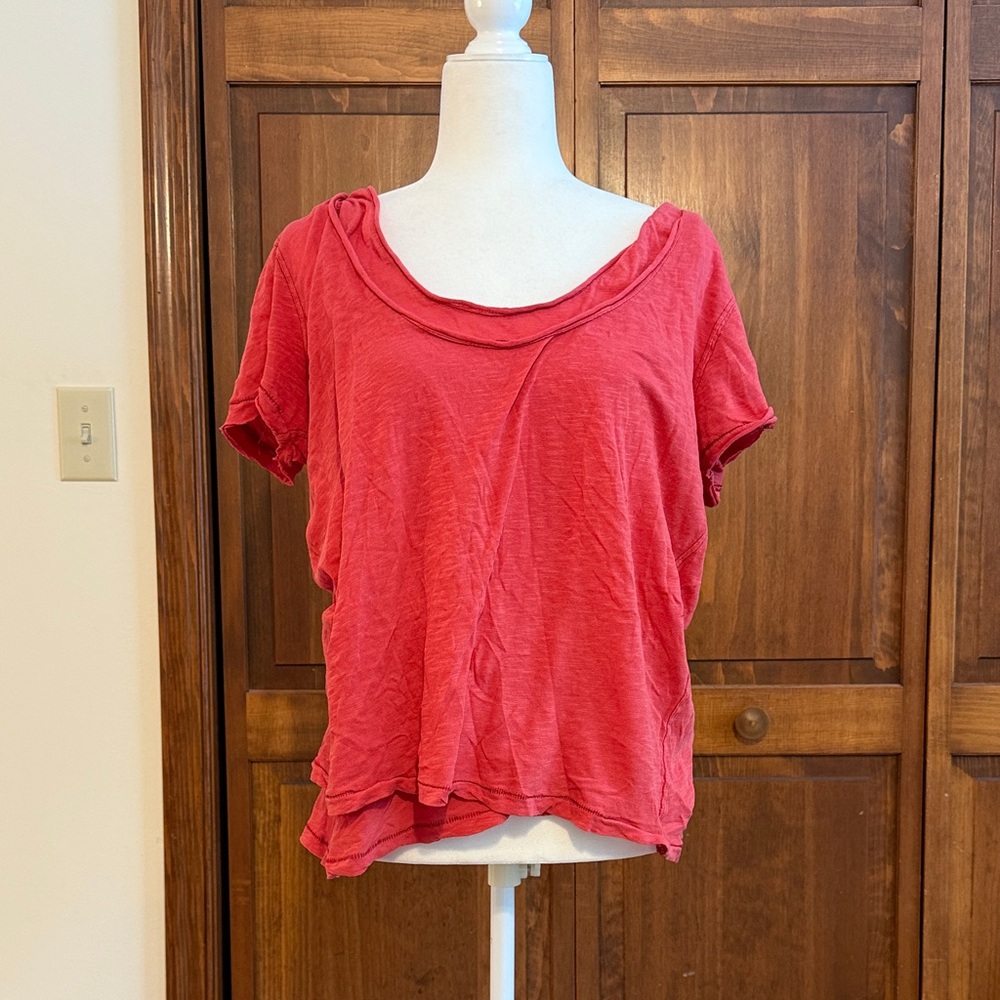 We The Free Women's Casual Red Top